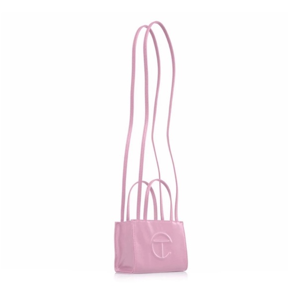 Telfar Handbags - Small Bubblegum Pink Telfar Bag